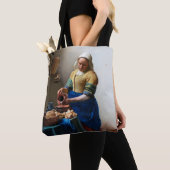 Tote Bag La Milkmaid, Johannes Vermeer, 1657-1658 (De près)