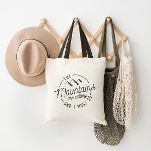 Tote Bag La Montagne Appelle