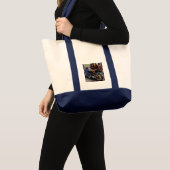 Tote Bag La moto de Tex (Devant (produit))