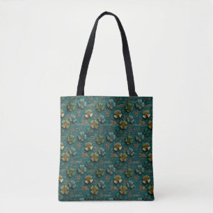 Tote Bag La musique vintage du trèfle de la Saint-Patrick
