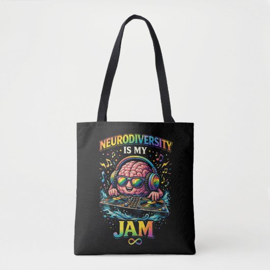Tote Bag La Neurodiversité Est Ma Passion (Devant)