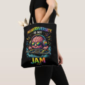 Tote Bag La Neurodiversité Est Ma Passion (De près)