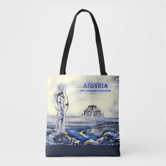 Tote Bag La note d'Assyrie (Devant)