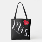 Tote Bag La Nouvelle-Mère Noire Et Blanche (Dos)