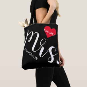 Tote Bag La Nouvelle-Mère Noire Et Blanche