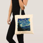 Tote Bag La nuit étoilée (1889) par Vincent Van Gogh (Devant (produit))