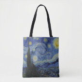Tote Bag La nuit étoilée de Van Gogh (Devant)