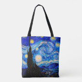 Tote Bag La Nuit étoilée de Vincent Van Gogh (Dos)