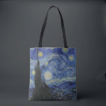Tote Bag La Nuit étoilée de Vincent Van Gogh<br><div class="desc">Van Gogh - une célébration des Maîtres de l'Art</div>