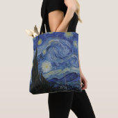 Tote Bag La Nuit étoilée de Vincent Van Gogh (De près)