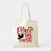 Tote Bag La paix sur Terre (Dos)