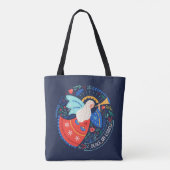 Tote Bag La paix sur Terre Angel Design (Dos)
