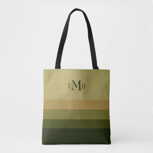 Tote Bag La palette de branche d'olivier barre le (Devant)