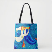 Tote Bag La Peinture Mariage D'Art Contemporain (Devant)