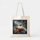 Tote Bag La petite danse rencontre l'univers (Dos)