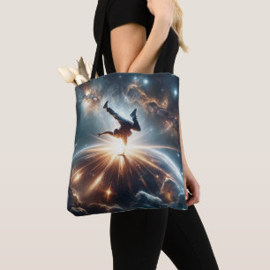 Tote Bag La petite danse rencontre l'univers