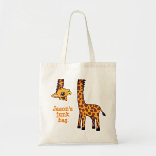 Tote Bag La petite girafe de Kawaii