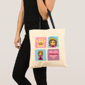 Tote Bag La petite princesse du papa (Devant (produit))