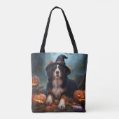 Tote Bag La peur de l'Halloween Citrouille bernoise (Dos)