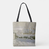 Tote Bag La pie par Claude Monet (Dos)