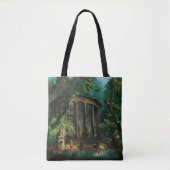 Tote Bag La piscine by Hubert Robert (Devant)