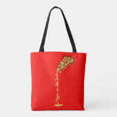 Tote Bag La pizza est le meilleur (Dos)