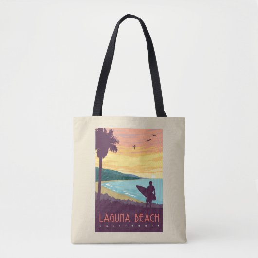 Tote Bag La plage de Laguna | La plage de Laguna (Devant)