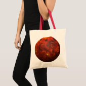 Tote Bag La planète Vénus - effet 3D (Devant (produit))
