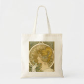 Tote Bag La Plume d'Alphonse Mucha (Devant)