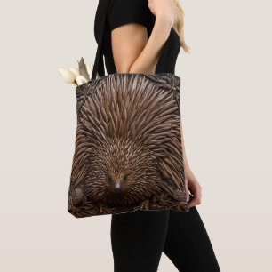 Tote Bag La plume de la nature : l'échidné australien en bo