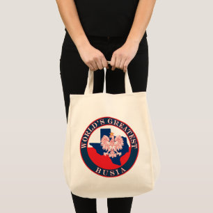 Tote Bag La plus grande Busia du monde