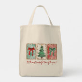 Tote Bag La Plus Merveilleuse Période De L'Année Coquette N (Dos)