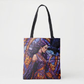 Tote Bag La princesse et le corbeau (Devant)