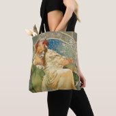 Tote Bag La princesse Hyacinthe par Alphonse Mucha (De près)