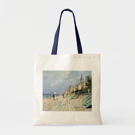 Tote Bag La promenade à Trouville par Claude Monet (Devant)