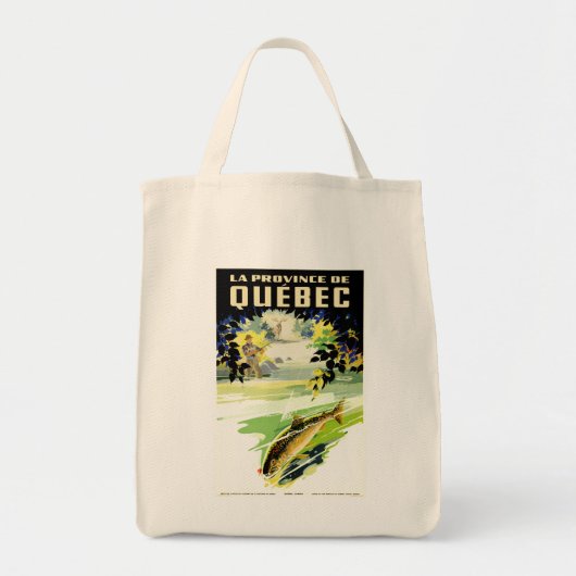 Tote Bag La Province de Québec (Devant)