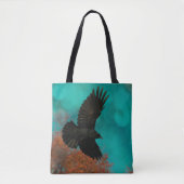 Tote Bag La Puissance D'Un Corbeau (Devant)