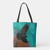 Tote Bag La Puissance D'Un Corbeau (Dos)