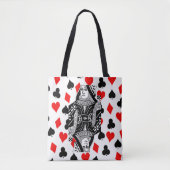 Tote Bag La Reine des coeurs (Devant)