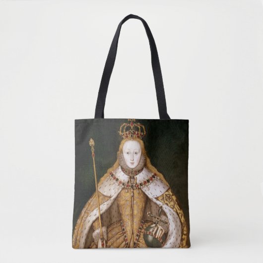 Tote Bag La Reine Elizabeth I dans des robes longues de (Devant)