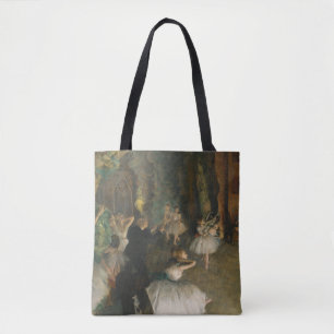 Tote Bag La répétition du ballet sur scène par Edgar Degas