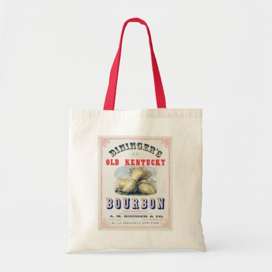 Tote Bag La réserve du vieux Kentucky Bourbon 1849 de Binin (Devant)