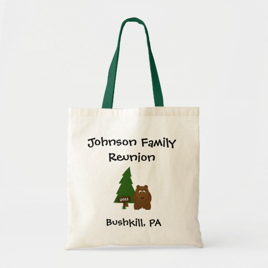 Tote Bag La Réunion de famille de Johnson (Devant)