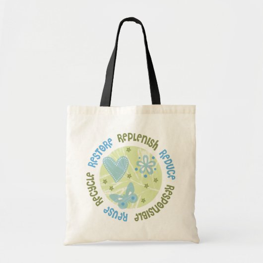 Tote Bag La réutilisation réutilisent responsable (Devant)