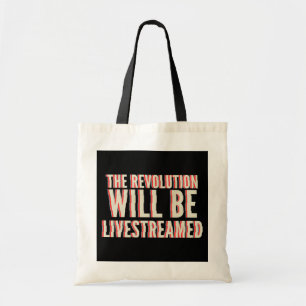 Tote Bag La révolution sera livestreamed