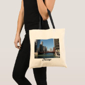 Tote Bag La rivière Chicago (Devant (produit))