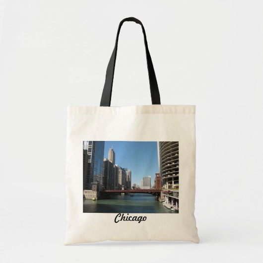 Tote Bag La rivière Chicago (Devant)