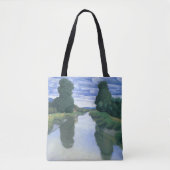 Tote Bag La rivière de Berville par Felix Vallotton, Fine A (Devant)