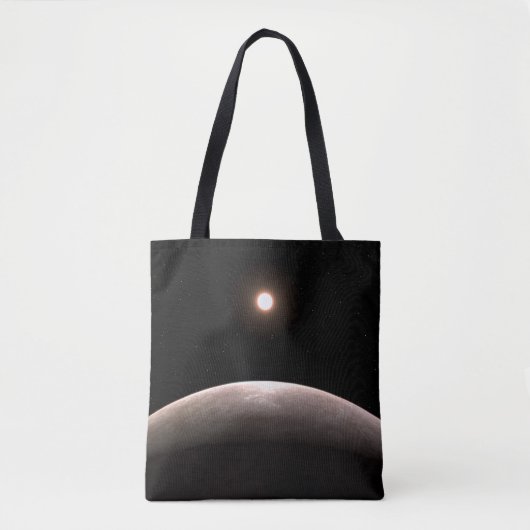Tote Bag La Rocky Exoplanet Lhs 475 B Et Son Étoile Hôte. (Devant)