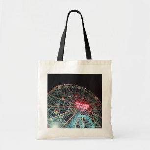 Tote Bag 'La roue d'émerveillement de la nuit' Toile Budget